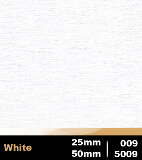 White 25mm cod 009 | White 50mm cod 5009